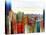Urban Stretch Series - Skyline of Manhattan at Sunset - New York-Philippe Hugonnard-Premier Image Canvas
