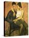 Urbanite Couple, 1920-Otto Mueller-Premier Image Canvas