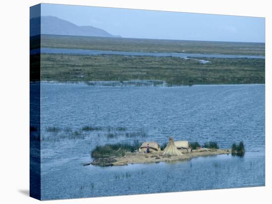 Uros Indian Floating Village, Lake Titicaca-null-Premier Image Canvas