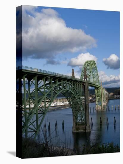 Us 101 Bridge, Newport, Oregon, USA-Peter Hawkins-Premier Image Canvas