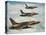 Us Air Force Republic F-105 Thunderchief Fighters-null-Premier Image Canvas