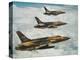 Us Air Force Republic F-105 Thunderchief Fighters-null-Premier Image Canvas