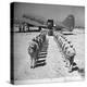 US Armed Forces C46 Cargo Plane Loading Troops and Equipment-Bernard Hoffman-Premier Image Canvas