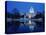 US Capitol and Christmas Tree-Walter Bibikow-Premier Image Canvas