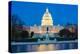 US Capitol Building at Dusk, Washington Dc, USA-vichie81-Premier Image Canvas