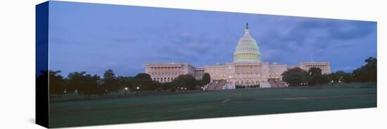 Us Capitol Building at Dusk, Washington Dc-null-Stretched Canvas