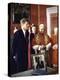 US Pres. Kennedy Meeting with Newly Crowned Pope Paul VI in the Pontiff's Library-John Dominis-Premier Image Canvas