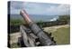 Us Territory of Guam, Umatac. Fort Soledad. Cannon and Philippine Sea-Cindy Miller Hopkins-Premier Image Canvas