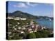 Us Virgin Islands, St, Thomas, Charlotte Amalie and Havensight Cruise Ship Dock, Caribbean-Gavin Hellier-Premier Image Canvas