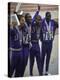 US Winning Team for the 4 X 100 Meter Relay at the Summer Olympics-George Silk-Premier Image Canvas