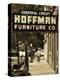 USA, Alabama, Mobile, Dauphin Street, Old Neon Sign for Hoffman Furniture-Walter Bibikow-Premier Image Canvas