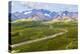 USA, Alaska, Denali National Park. Mountain landscape with Polychrome Pass.-Jaynes Gallery-Premier Image Canvas