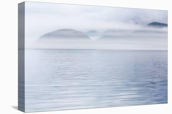 USA, Alaska, Inian Island. Layers of fog shroud water and land.-Don Paulson-Premier Image Canvas