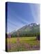 USA, Alaska, Kenai Peninsula. Mountain and lake landscape.-Jaynes Gallery-Premier Image Canvas