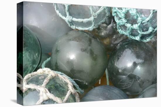 USA, Alaska, Ketchikan, Antique Japanese Glass Fishing Floats-Savanah Stewart-Premier Image Canvas