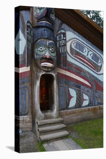USA, Alaska, Ketchikan, Totem Bight State Historical Park-Savanah Stewart-Premier Image Canvas