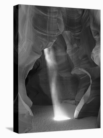 USA, Arizona, Antelope Canyon. Sunbeam and Sandstone Formations-Dennis Flaherty-Premier Image Canvas