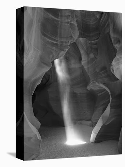 USA, Arizona, Antelope Canyon. Sunbeam and Sandstone Formations-Dennis Flaherty-Premier Image Canvas