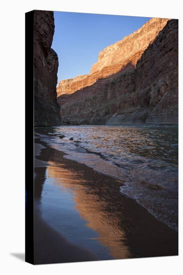USA, Arizona, Grand Canyon National Park. Sunrise Reflects Off Sand-Don Grall-Premier Image Canvas