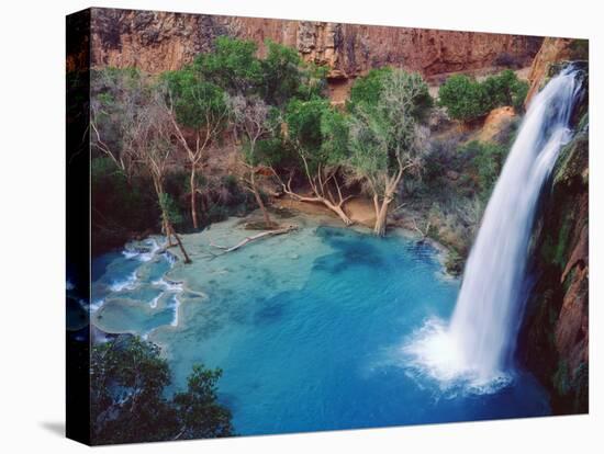 USA, Arizona, Havasupai Reservation. Havasu Falls in the Grand Canyon-Jaynes Gallery-Premier Image Canvas