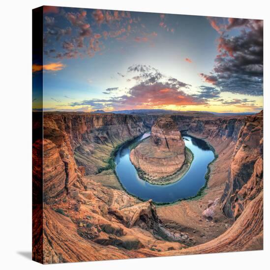 USA, Arizona, Page, Horseshoe Bend Canyon-Michele Falzone-Premier Image Canvas