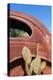 USA, Arizona, Route 66, Rusty Car Body, Cactus-Catharina Lux-Premier Image Canvas