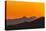 USA, Arizona, Saguaro National Park. Tucson Mountains at Sunset-Cathy & Gordon Illg-Premier Image Canvas