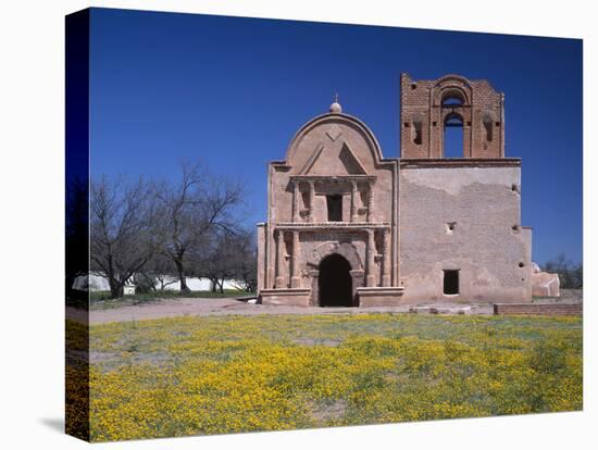 USA, Arizona, Tumacacori National Historical Park, Remains of Mission Church San Jose De Tumacacori-John Barger-Premier Image Canvas