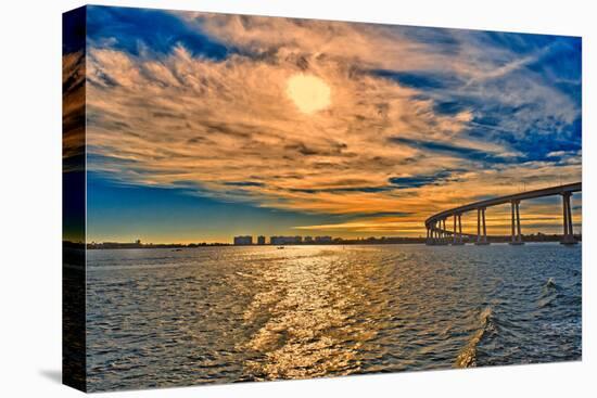 USA, Ca, San Diego Coronado Bay Bridge-Rona Schwarz-Premier Image Canvas