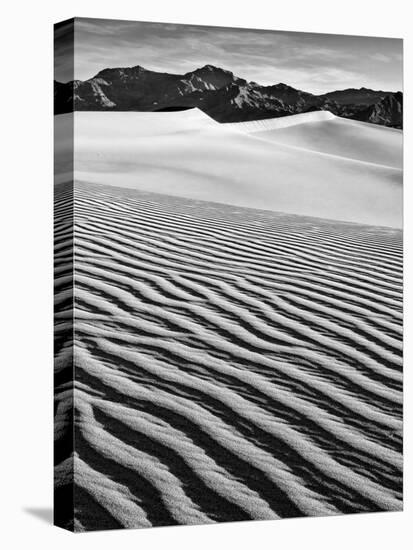 USA, California, Death Valley National Park, Early Morning Sun Hits Mesquite Flat Dunes-Ann Collins-Premier Image Canvas