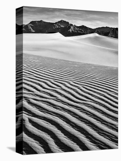 USA, California, Death Valley National Park, Early Morning Sun Hits Mesquite Flat Dunes-Ann Collins-Premier Image Canvas