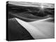 USA, California, Death Valley National Park, Sunrise over Mesquite Flat Dunes in Black and White-Ann Collins-Premier Image Canvas
