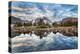 USA, California, Inyo NF. Mt Ritter and Banner Peak above Garnet Lake.-Don Paulson-Premier Image Canvas