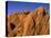 USA, California, Joshua Tree National Park, Distinctive Monzonite Granite Boulders at Sunset-John Barger-Premier Image Canvas