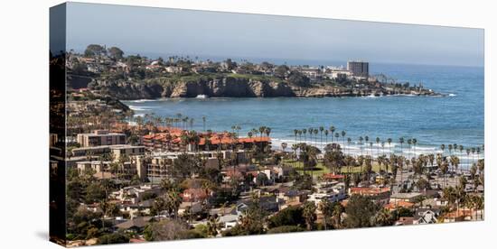 USA, California, La Jolla, Panoramic view of La Jolla Shores-Ann Collins-Premier Image Canvas