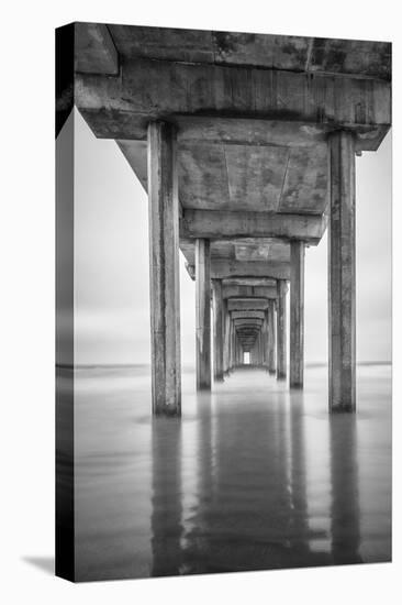 USA, California, La Jolla, Scripps Pier, Sunrise-John Ford-Premier Image Canvas
