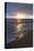 USA, California, La Jolla. Sunset over beach.-Jaynes Gallery-Premier Image Canvas