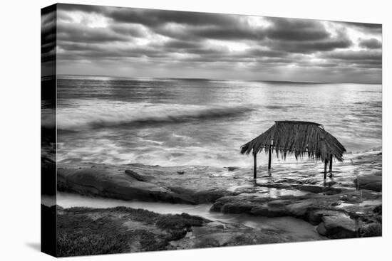 USA, California, La Jolla. Surf Shack at Windansea Beach-Ann Collins-Premier Image Canvas