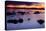USA, California, Lee Vining, Sunrise at Mono Lake's Black Point-Ann Collins-Premier Image Canvas