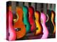 USA, California, Los Angeles, El Pueblo De Los Angeles, Guitars-Alan Copson-Premier Image Canvas