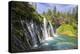 USA, California, McArthur-Burney Falls Memorial State Park. Burney Falls along Burney Creek-Christopher Reed-Premier Image Canvas