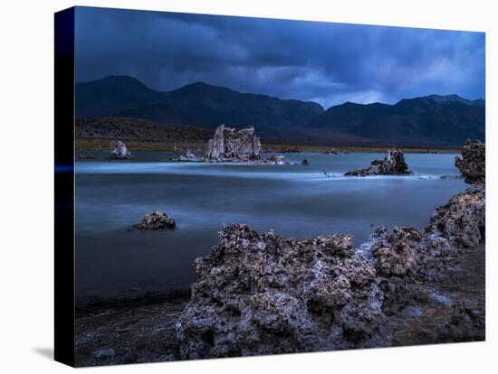 USA, California, Mono Lake. Tufas after Dusk-Ann Collins-Premier Image Canvas