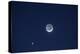 USA, California. Moon, Venus and Pluto in the Night Sky-Dennis Flaherty-Premier Image Canvas