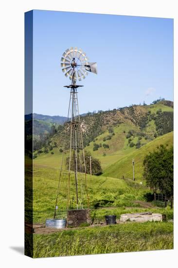 USA, California, Pinnacle National Park, Old Windmill-Alison Jones-Premier Image Canvas