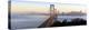 USA, California, San Francisco, City Skyline and Bay Bridge from Treasure Island-Gavin Hellier-Premier Image Canvas