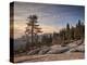 USA, California, Sequoia National Park. Sunset Near Beetle Rock Education Center-Ann Collins-Premier Image Canvas