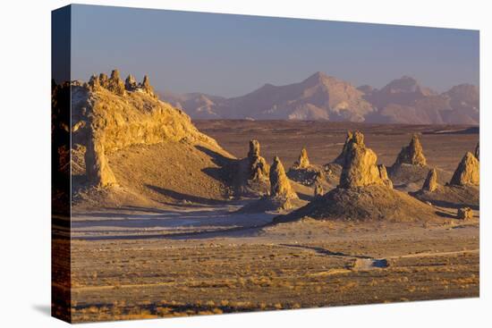 USA, California. Sunset on Trona Pinnacles-Don Paulson-Premier Image Canvas