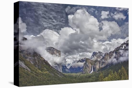 USA, California, Yosemite, Bridalveil Falls-John Ford-Premier Image Canvas