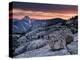 USA, California, Yosemite National Park. Sunset Light on Half Dome from Olmsted Point-Ann Collins-Premier Image Canvas