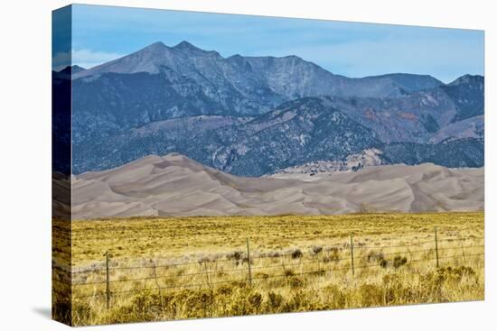 USA, Colorado, Alamosa, Great Sand Dunes National Park and Preserve-Bernard Friel-Premier Image Canvas